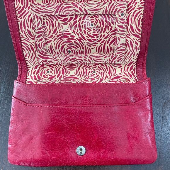 Hobo International Red Wallet Purse - Picture 5 of 9